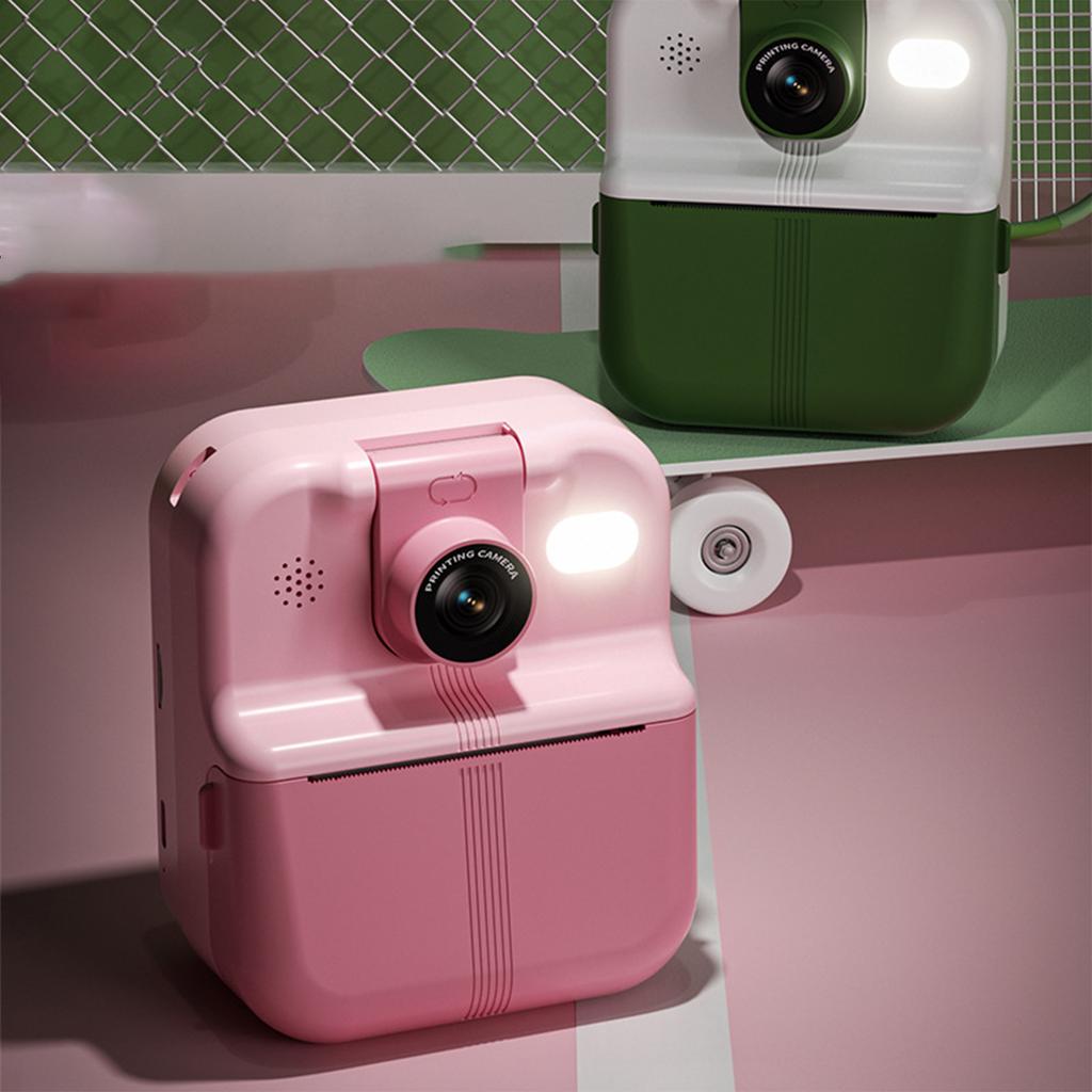 Children's Printing Camera Connects To Mobile Phone and Can Take Selfies In High Definition with Flash