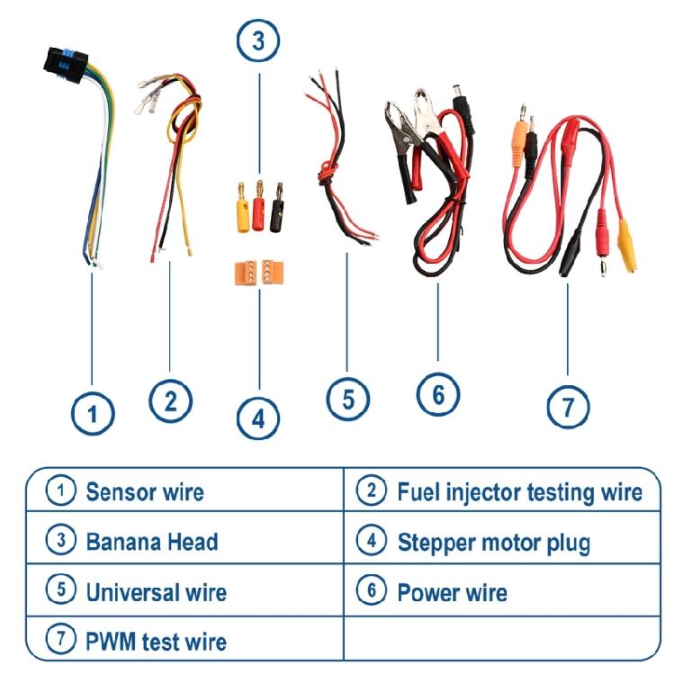 Kompakte Kfz-Prüfausrüstung mit 10 Diagnosemodi für professionelle Mechaniker und Hobbyisten