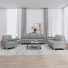 VidaXL Sofa Set with Cushions 3 Pcs, Sofas with Armrests and Backrest, Furniture Set, Living Room Furniture, 3201242