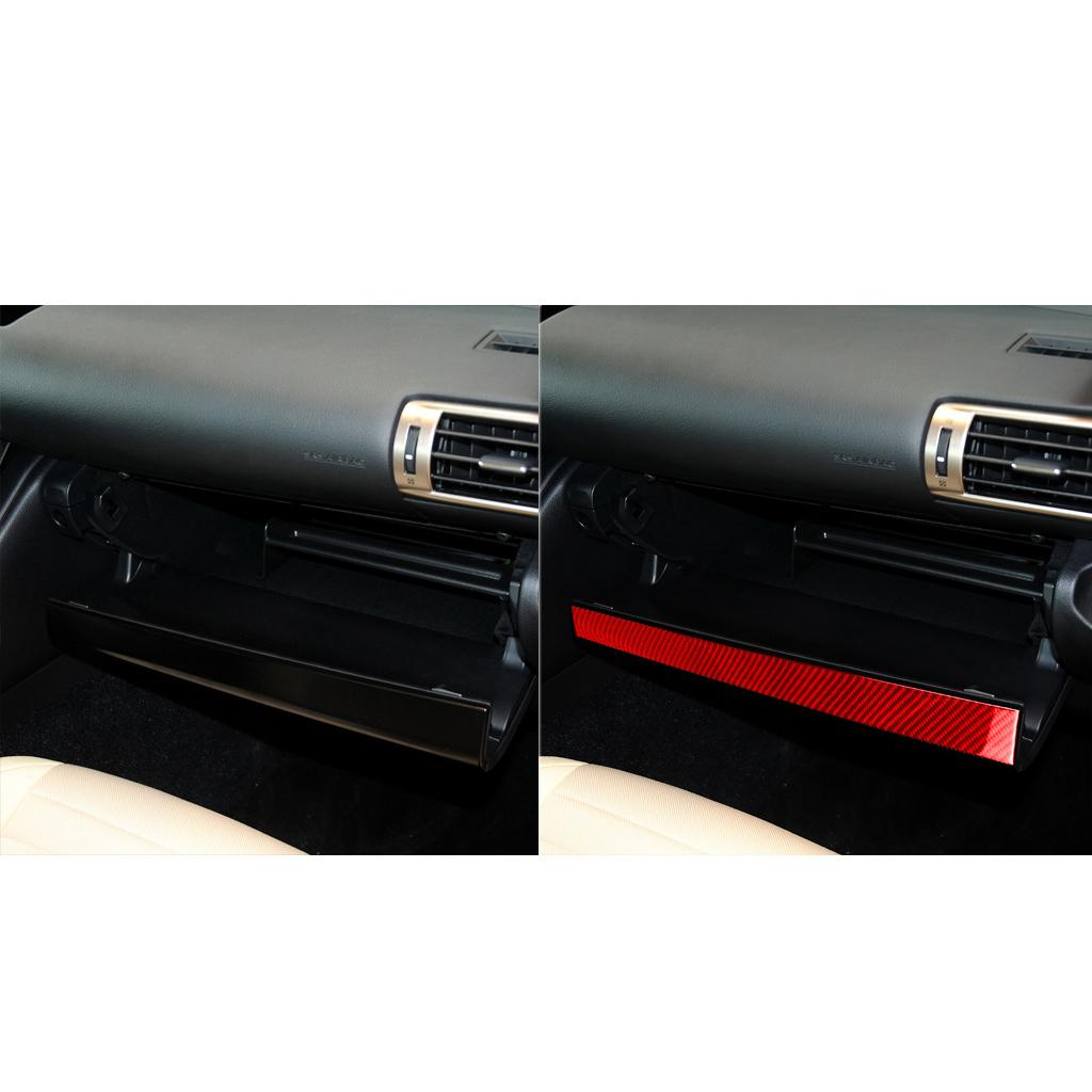 Για Lexus IS250 300 350C 2013- Αξεσουάρ Αυτοκινήτου Εσωτερικό Από Ανθρακονήματα Πάνελ Αποθήκευσης Οργάνων Διακοσμητικά Αυτοκόλλητα