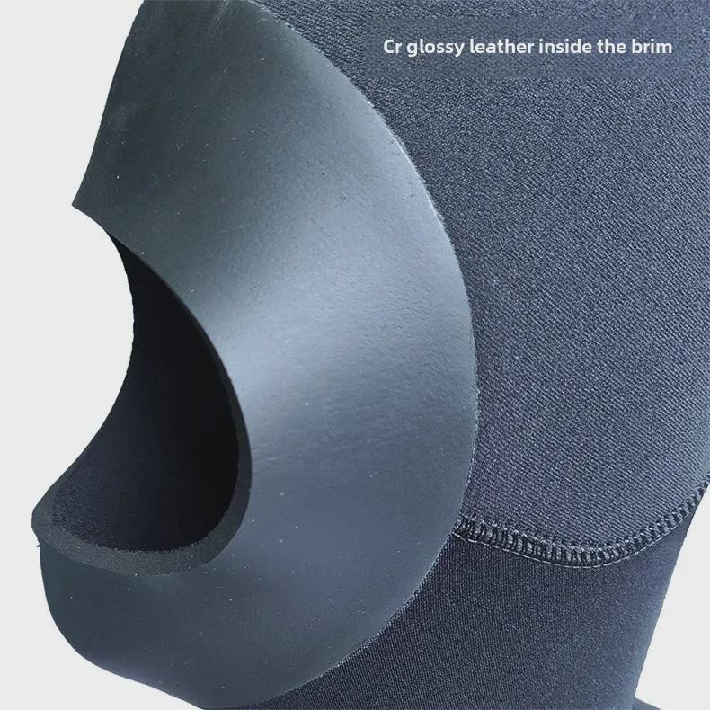 OUZO 5mm Diving Hood: Thickened Cold-Proof Snorkeling & Surfing Cap for Winter Swimming