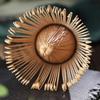 6PCS Traditional Bamboo Ceramic Japanese Matcha Tea Set Reusable Food Grade Matcha Stirring Brush Safe Matcha Whisk