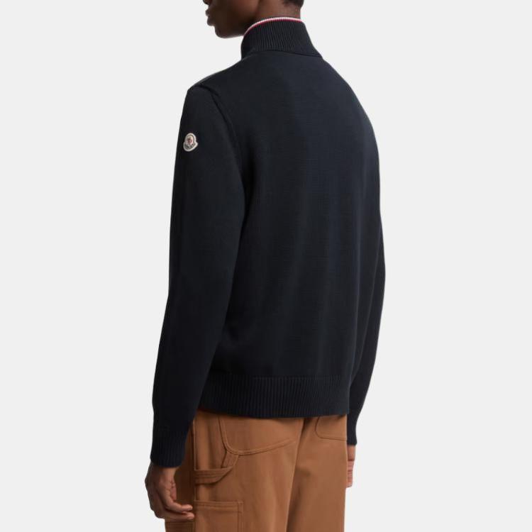 Moncler Padded Corduroy Padded Zip Up Cotton Cardigan Down Jacket Unisex Blue K20919B00003M1367776