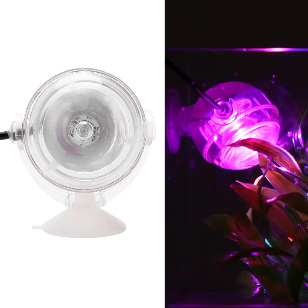 Waterproof Aquarium Mini LED Spotlights Submersible Fish Tank Lamp