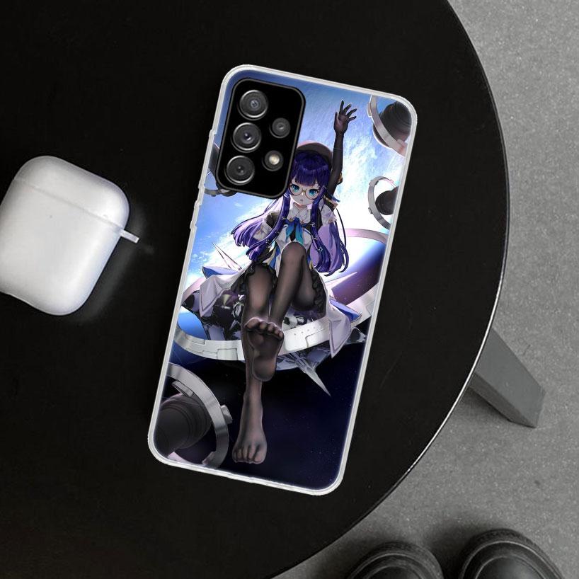Coque de téléphone Pelageya Honkai Star Rail pour Samsung Galaxy A17 A16 A26 A36 A56 A57 A37 A15 A25 A35 A55 A14 A24 A34 A54 A13 A23 A33