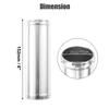 ACROPIX 51mm Outer Diameter 152mm One Side Leg Length Universal