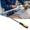 12in Round Mill Steel File Rasp with Handle Sharpening Shaping Tool for Metal ProjectsMiddle Teeth