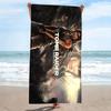 Tomb Raider Print Beach Towel, Large Soft Quick Dry Towel for Beach Camping Swimming