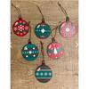 10 Christbaumschmuck aus Holz
