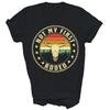 Not My First Rodeo Bull Skull Western Unisex Shirt Gift