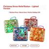 7 Grid Keycap Clicker Anti Stress Fidget Keyboard Keychain Decompression Button Hand Relax Party Favor Gift