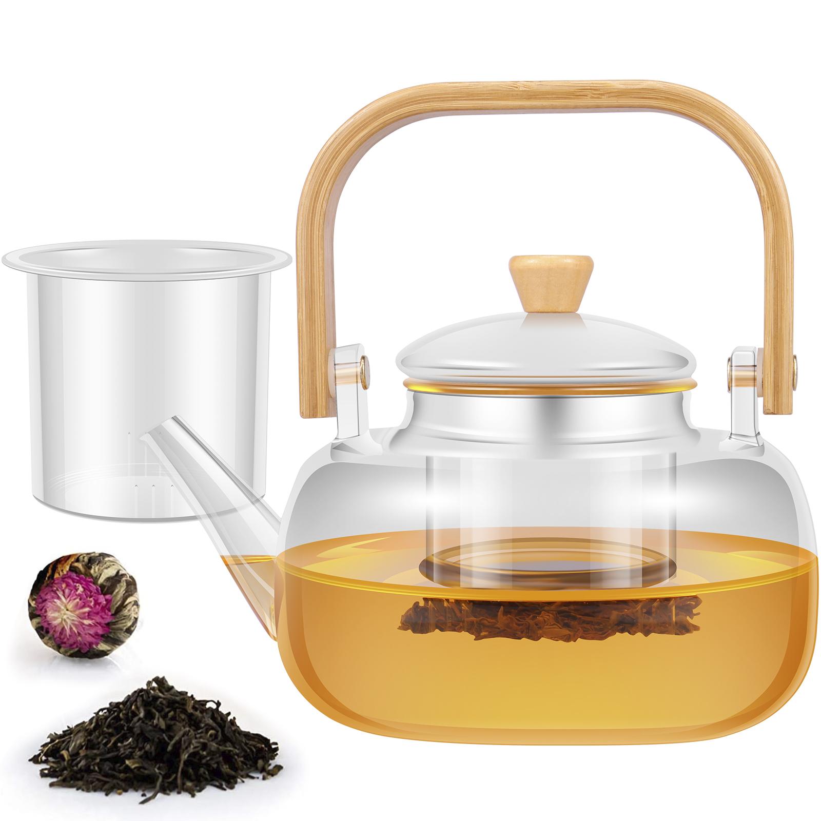 

Стеклянный чайник с фильтром из нержавеющей стали 750/1000 мл квадратный чайник с ручкой стеклянный чайник термостойкий пуэр улун по