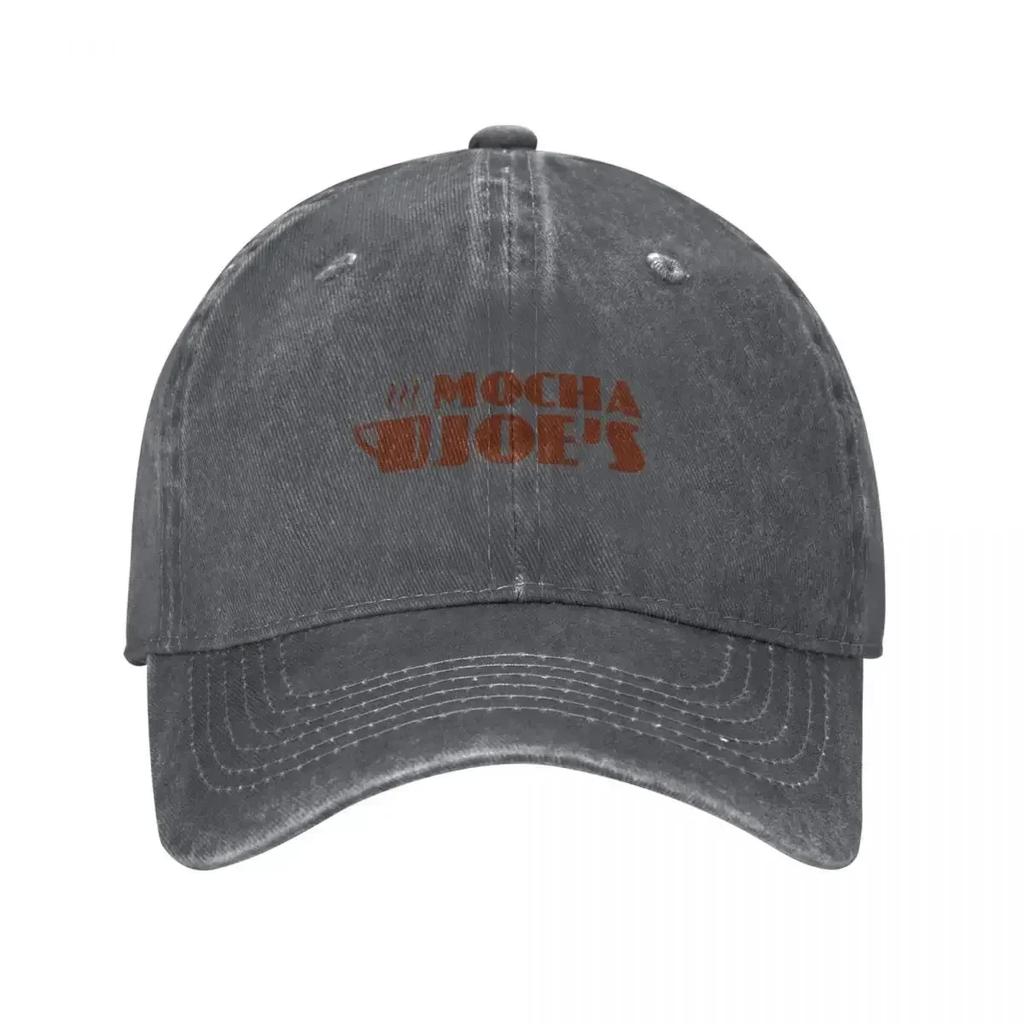 Mocha Joe's - Cappellino da baseball Curb Your Enthusiasm Cappellino Trucker Vintage Anime Lusso Donna Uomo