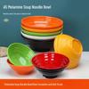 Japanese Style A5 Melamine Noodle & Soup Bowls - 10 Pack