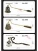 European Retro Handheld Candle Snuffer and Cover, Light Extinguisher Bell Tool, Perfect for Gifts.