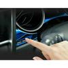 3X For Toyota Camry 2018-2023 Blue Interior Dashboard Decor Cover Trim S.Steel