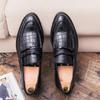 High Quality Thick Soled Business British Wedding Social Leather Shoes Men’s Dress Shoes Trend Formal Shoes Men Loafers 2026