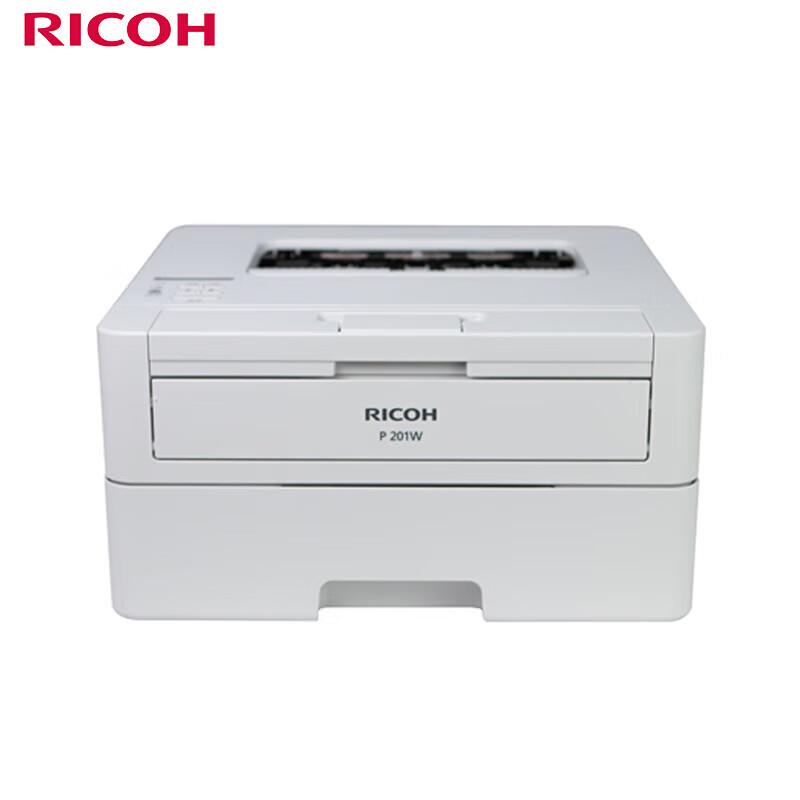 Ricoh P 201W A4 Black and White Laser Printer CN plug (adapter included)