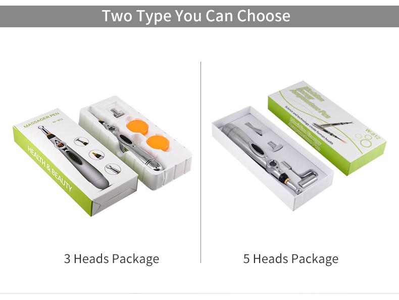 Acupuncture Meridian Energy Pen: Automatic Point Finder & Electronic Pulse Massager for Acupressure and Health Care.