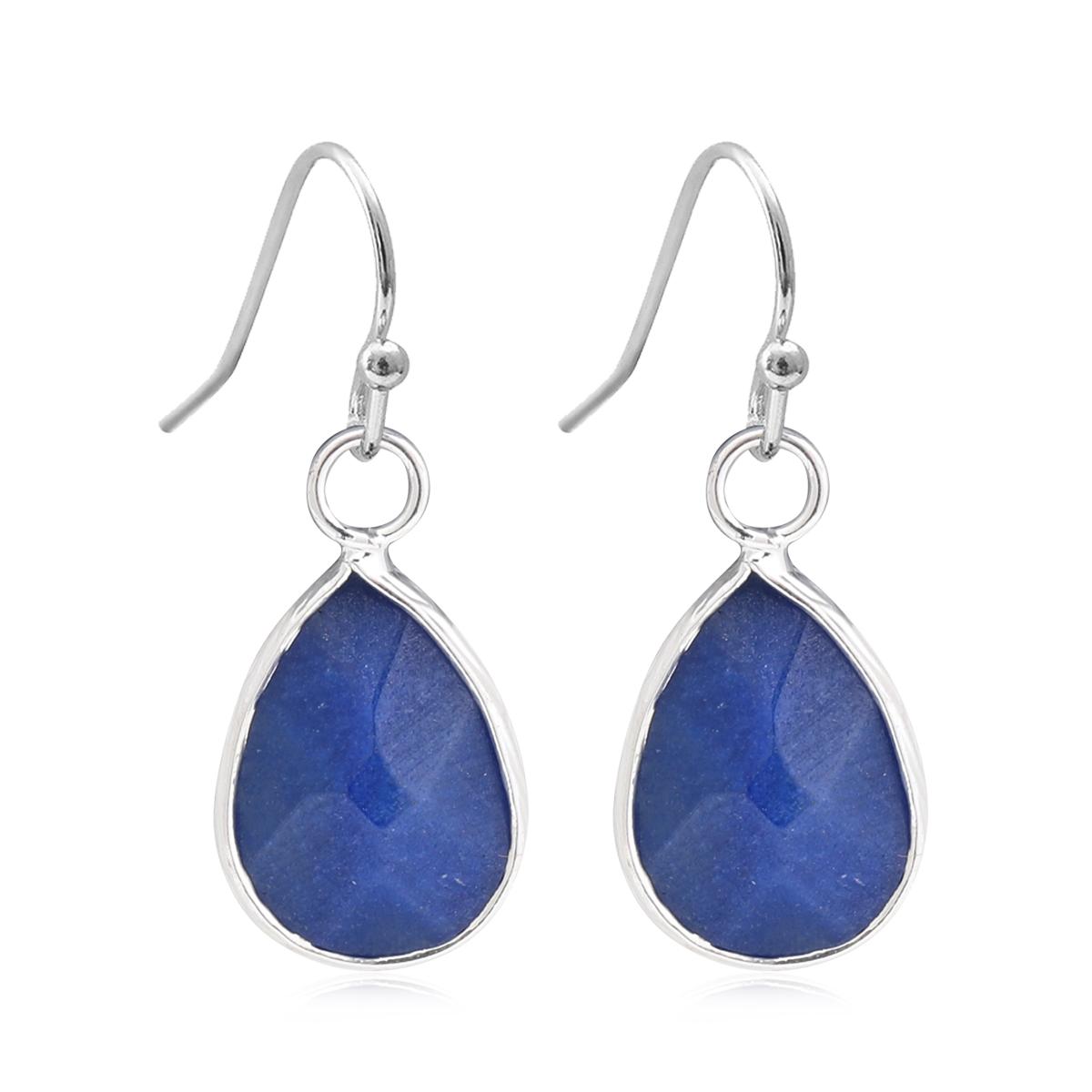 Natural Stone Gemstone Drop Earrings Pendant Women s Fashion Temperament Earrings Women s Daily Wear Jewelry Factory Direct Sale