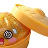 Decompression Toy Food Steamer Design Soft TPR Material Stress Relief Toy Quick Recovery Squeeze Toy