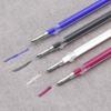 40Pcs Coarse Rod Heat Erasable Marking Pen Fabric Sewing 13cm High Temperature Disappearance Refill Marker Pen