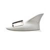 Universal Auto Car Led Warning Lamp Solar Powered Shark Fin Antenna Decorative Warning Signal Tail Light