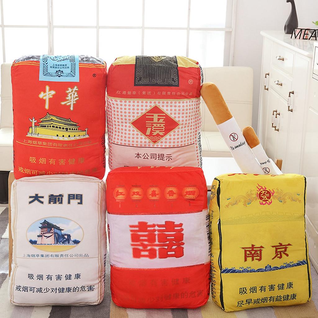 Pillow Plush Cigarette With Pp Cotton Filling For Home Decor Gift Adults For