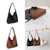 Simple Solid Color Large Capacity Women Casual Tote Bag For Daily Commuting
