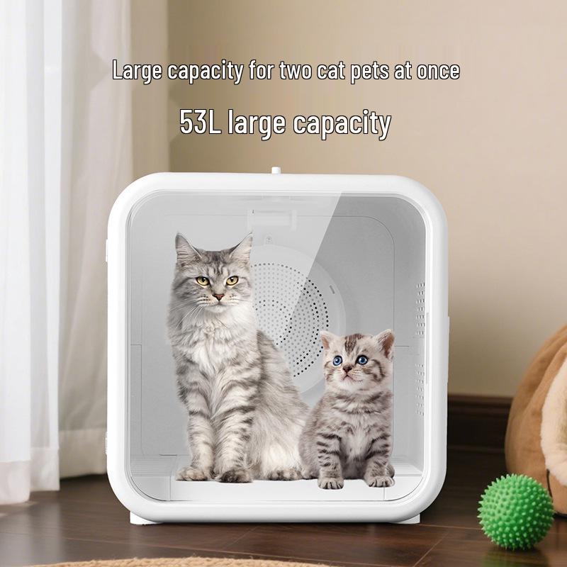Automatic Silent Pet Dryer - Pet Drying Box for Cats and Dogs