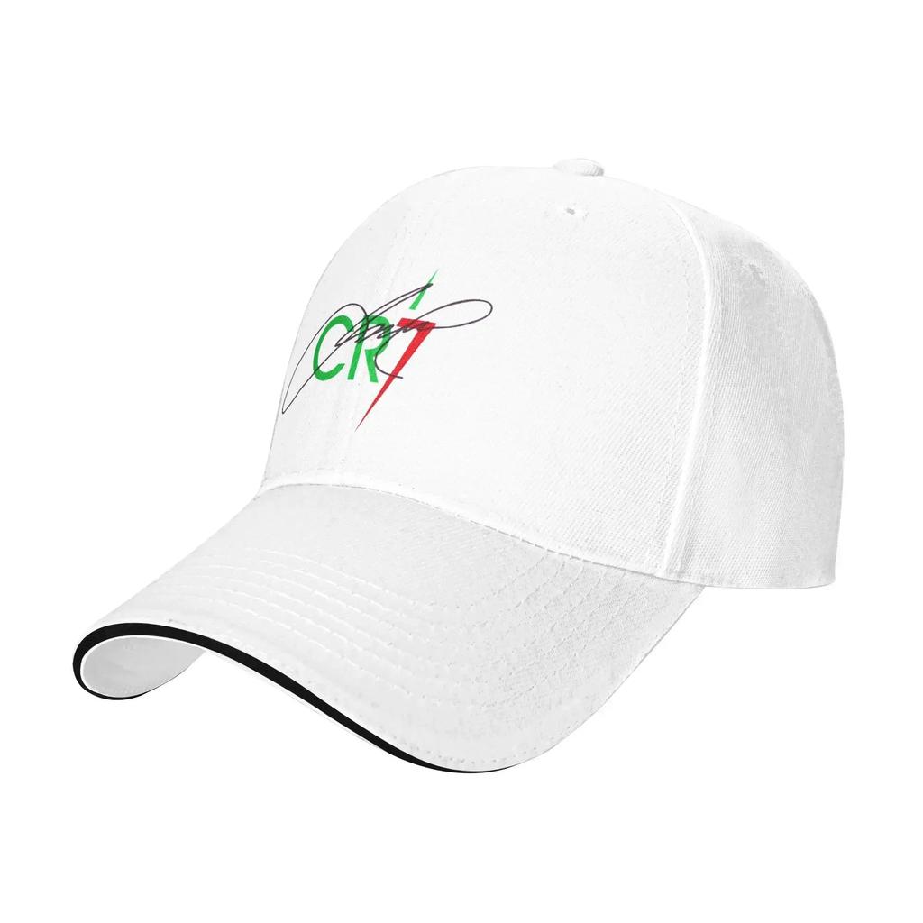 Cr7 Footbal Ronaldos Baseball Cap Hip Hop Sandwich Hats Unisex Adjustable Sun Hat Running Golf