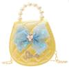 Adorable Mini Pu Leather Princess Handbag For Kids With Stylish Pearl Accents