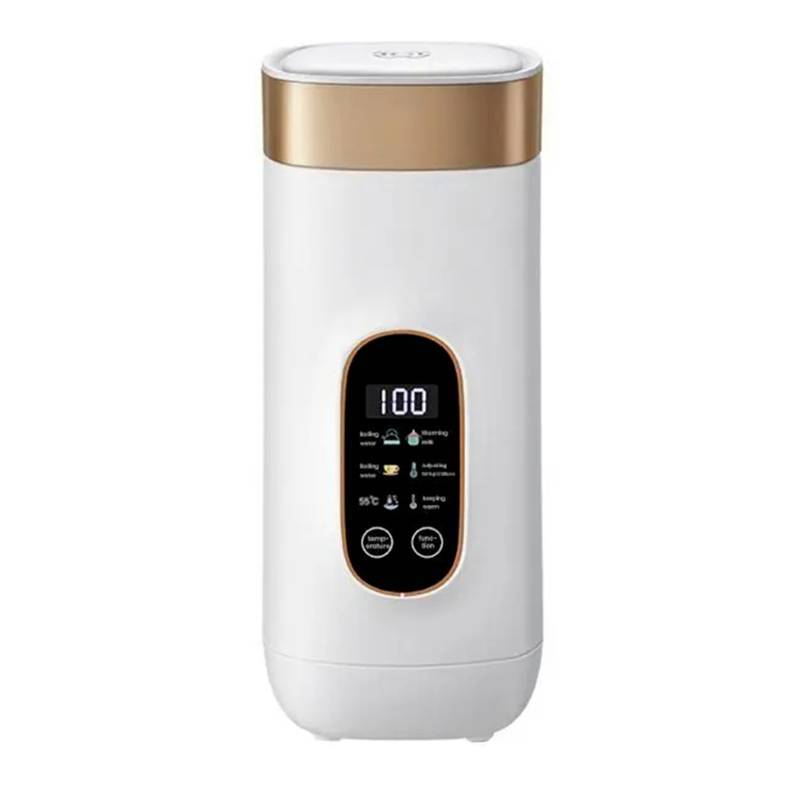 Electric Portable Water Cup Withtemperature Display Suitable For Daily Travel