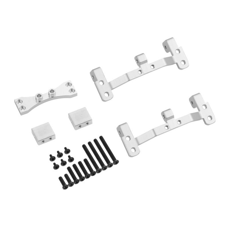 

RC Spare Part Motor Servo Pull Rod Base for Seat Axle Up Servo Mount Easy Assembly Device of MN99S D90 D91 D96 1/12 R/C 1 срібний