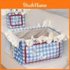 Felt Storage Basket With Lace Edges For Home Organizing And Snack Storage