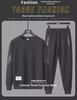 2024 Men's Spring Casual Sweatshirt & Pants Set - Trendy Round Neck Fashion