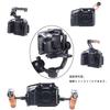 SIUTATDSH Camera Cage for Panasonic LUMIX Super Cold Shoe Arri Compatible Screw and Arca Plate GH7/GH6 Cameras, Expandable, Built-in Mount, Holes,
