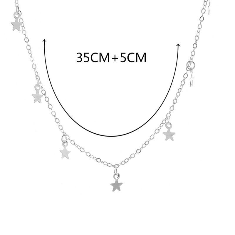 Star Choker Necklace Gold Star Necklace 