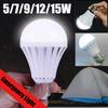 5/9/12/15W Camping Lantern Bulb Rechargeable E27 LED Hanging Lamp Energy Saving Environmentally for Living Room Emergency Lamp
