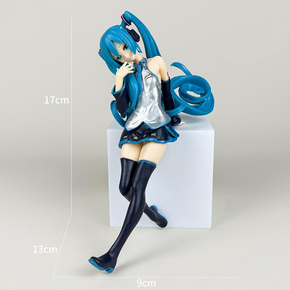 Hatsune Miku Figure Anime Girl Model Desktop Decor Collectible Doll Gift For Fans Future Vocaloid Statue Japanese Kawaii Otaku