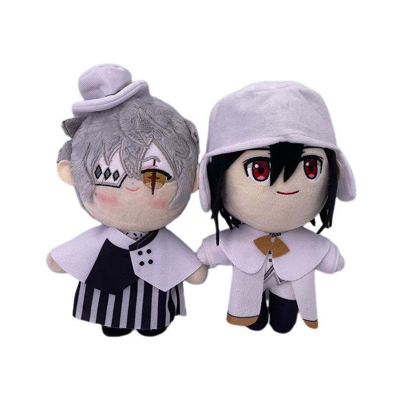 New Anime Bungou Stray Dogs Plush Doll Toy Osamu Dazai Nakahara Chuya Cute Soft Stuffed Pillow Kids Gift