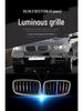 Tri-Color LED Grille for BMW X5/X6 E70/E71 - Single-Line, Illuminated Grille