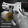 ZP-5 Rapid-Fire Soft Bullet Toy Revolver with Linkage Blowback for Kids