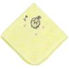 Chiikawa Grass Pattern Towel 27108001 25cm W X 25cm H Women's Handkerchief, (27108001B), Yellow, Approx.