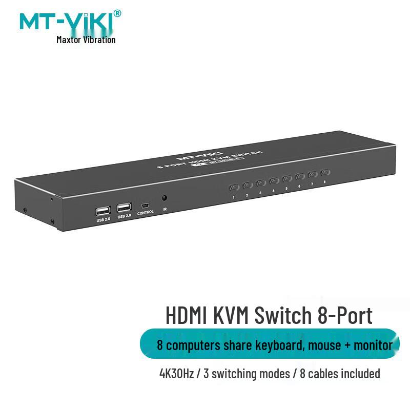 

MT-viki 8-Port HDMI KVM Switch
