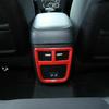 Rear Air Outlet A/C Vent Trim Decor Cover Frame for Dodge Charger/300C 11+ Red