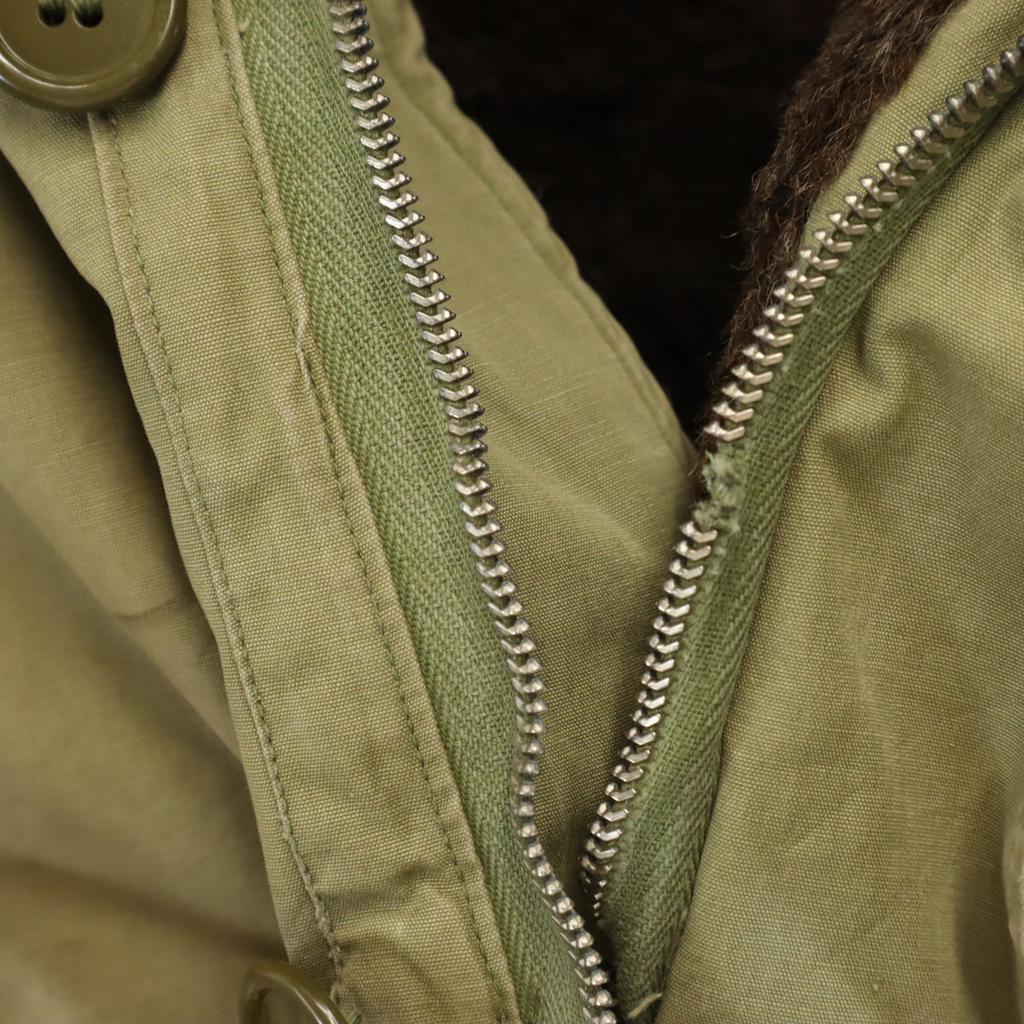 40s Spring Crane Vintage M41 (civilian Model) Military Coat Khaki Men's Used