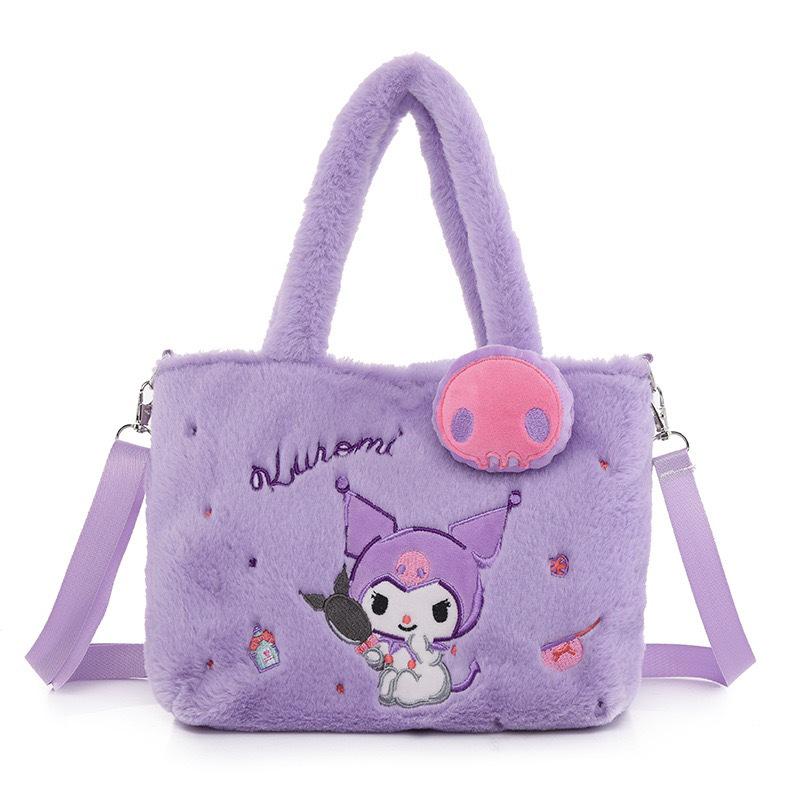 New Cute Plush Handbag: Versatile Spring/Summer Cartoon Fashion