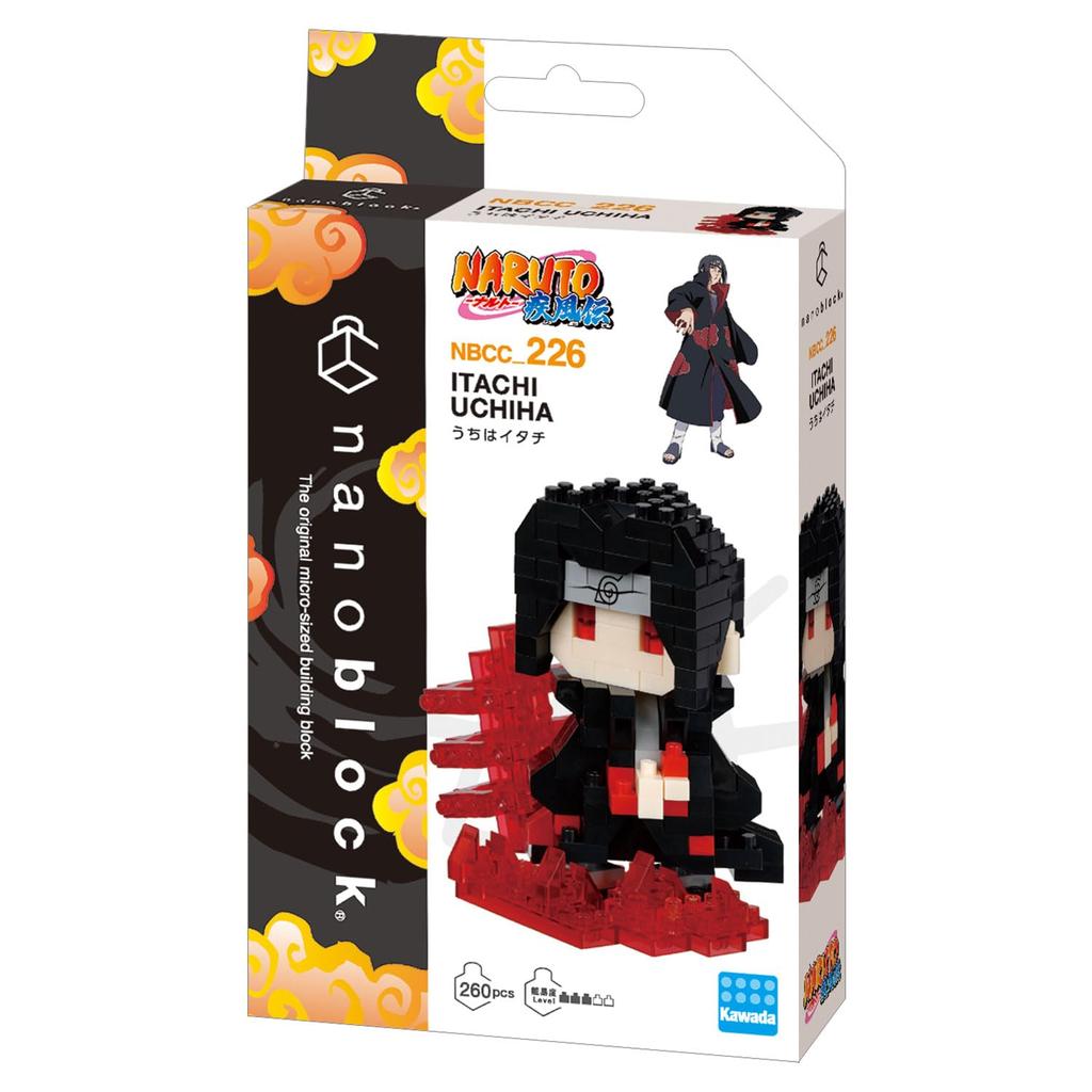 Kawada Nanoblock Uchiha Itachi 3 x x 18 cm Ages 12 and up Interior Hobby "NARUTO Shippuden" NBCC_226 10.5 NBCC_226