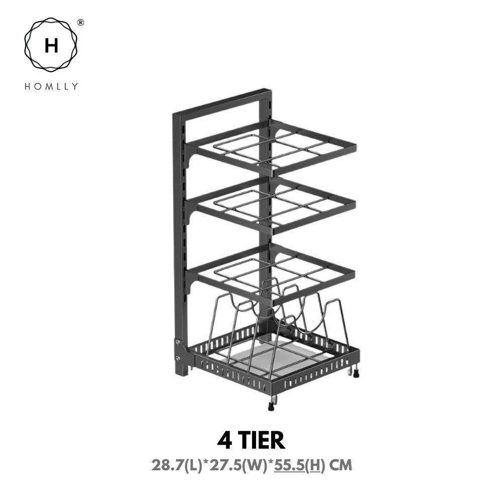 Homlly Pots and Pans Organizer under Cabinet
